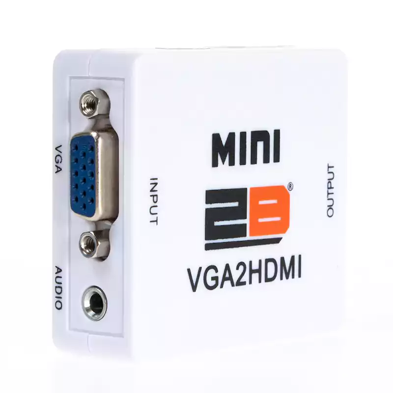 VGA TO HDMI CONVERTER WITH AUDIO 2B CV748