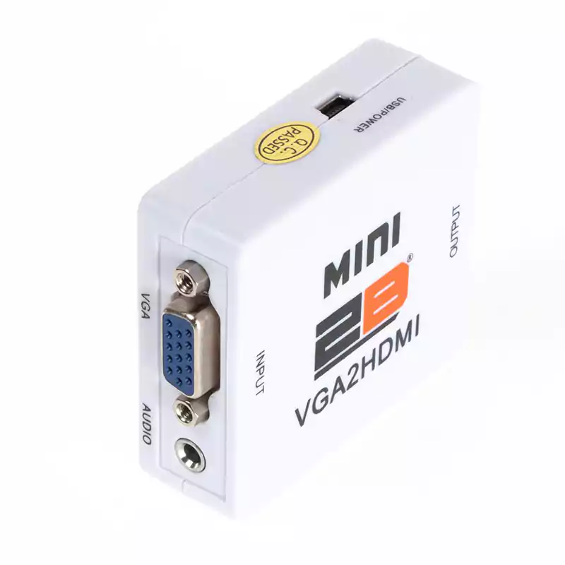 VGA TO HDMI CONVERTER WITH AUDIO 2B CV748