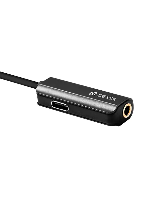 ديفيا Smart Type C إلى 3.5mm Headphone Jack Adapter with Charging